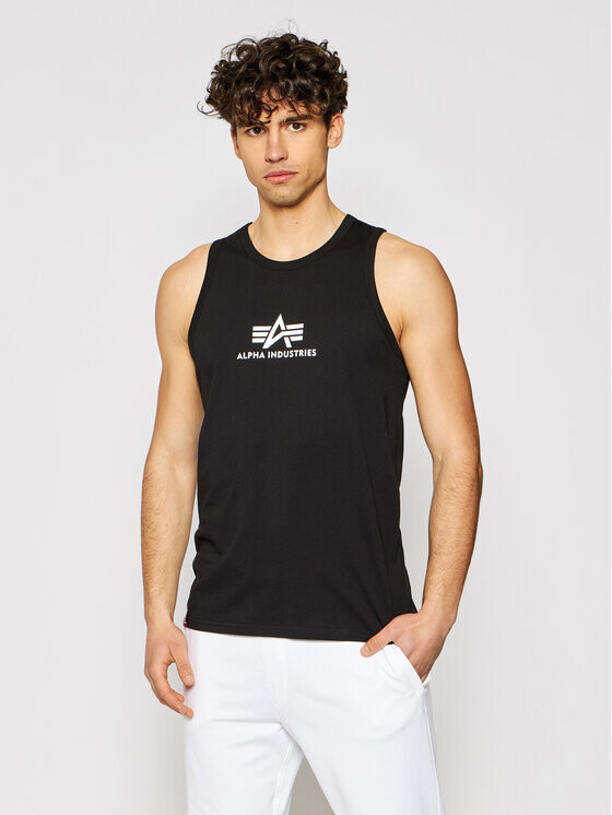 

Майка стандартной посадки Alpha Industries, черный