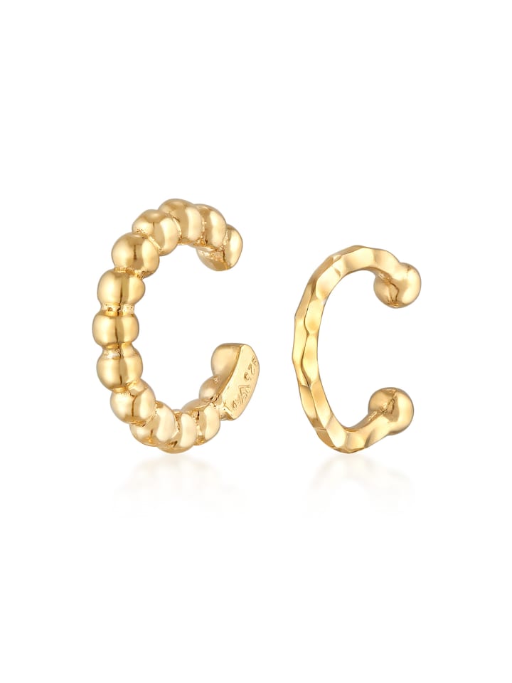 

Elli Серьги из серебра 925 пробы с золотым шариком