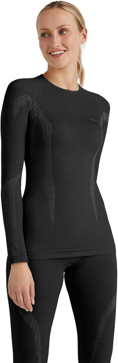 

FALKE Женский шерстяной технический базовый слой, 1 шт., Black (Black 3000), Черный, FALKE Женский шерстяной технический базовый слой, 1 шт., Black (Black 3000)