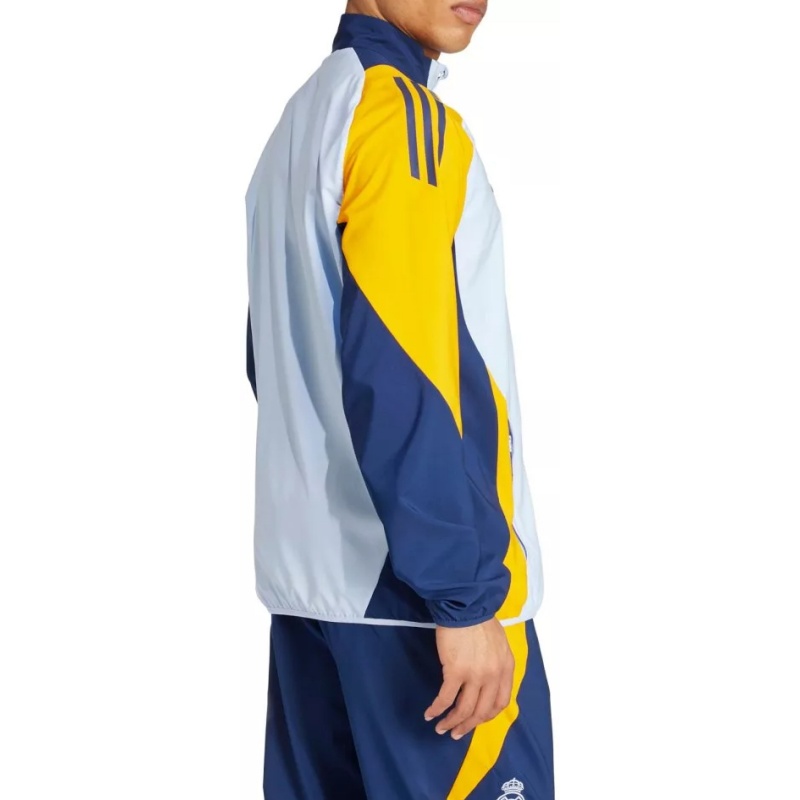 Куртка Реал Мадрид мужская Adidas, синий — фото 4