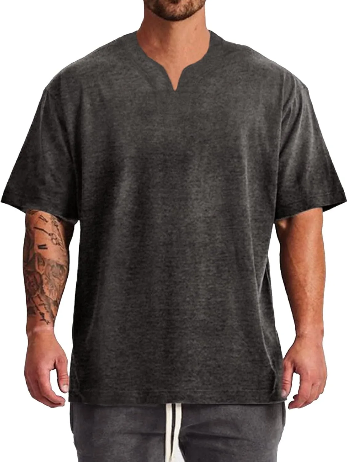 

Футболка для мужчин Stretch V-образный вырез