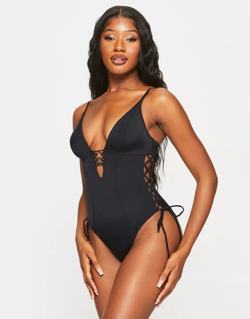 

Мягкий черный купальник Ann Summers Miami Dreams