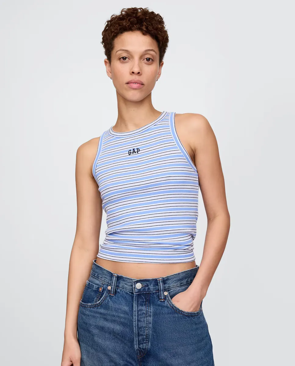 

Женская футболка с логотипом Gap, многоцветный