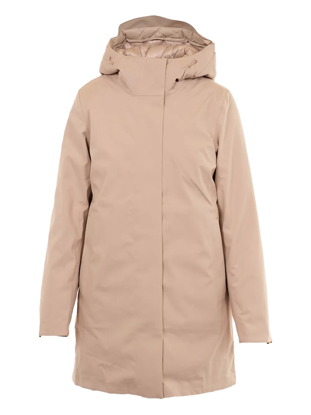 

Парка с капюшоном K-Way, бежевый