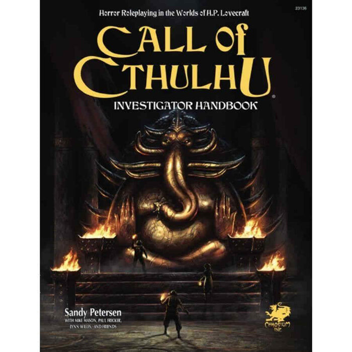 

Ролевая игра Chaosium Call of Cthulhu 7th Edition - Investigator Handbook - Hardcover