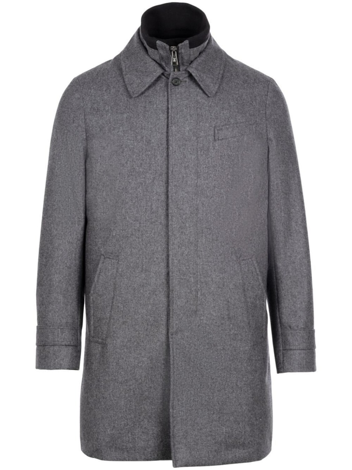 

Шерстяное пальто с подкладкой Norwegian Wool, серый