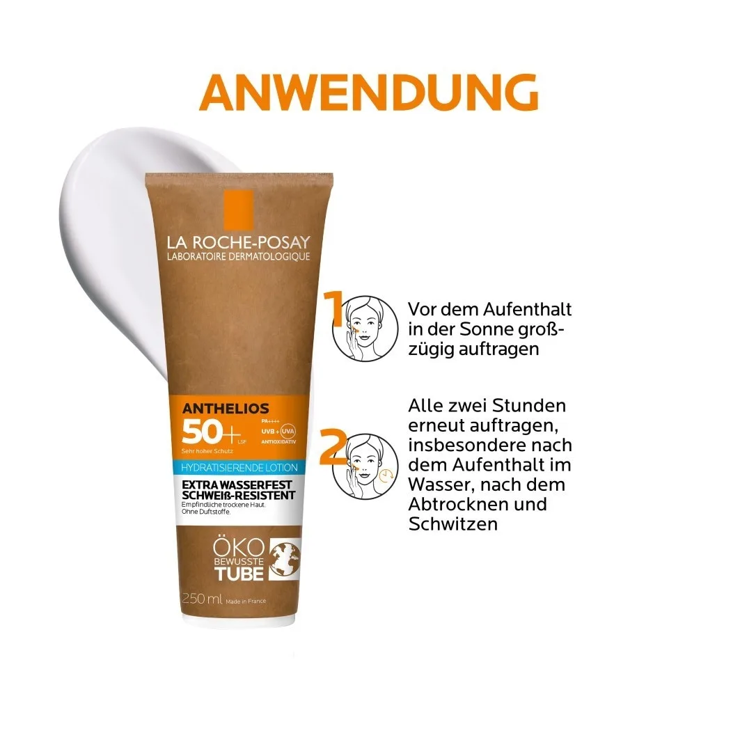 Солнцезащитный крем Anthelios SPF 50+ La Roche Posay, 250 мл — фото 3
