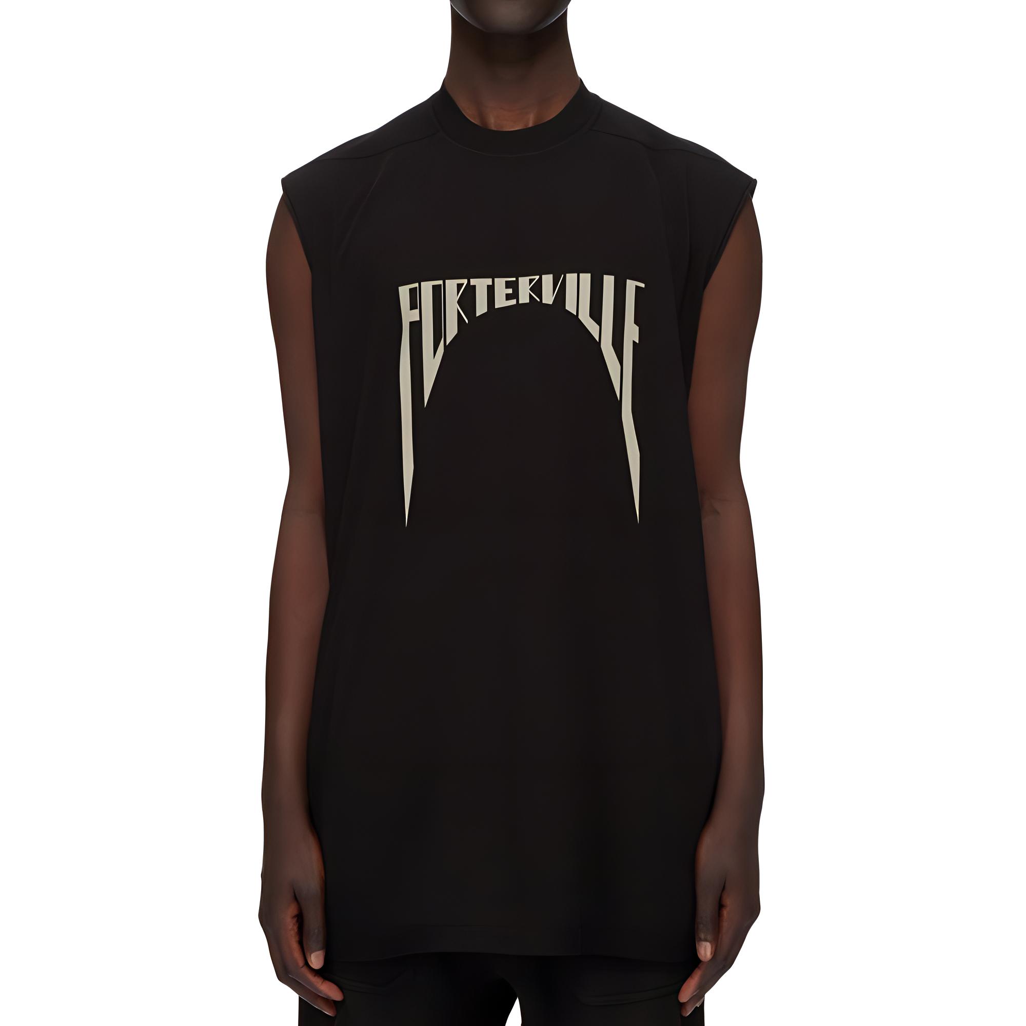 

Портервилл майка с принтом логотипа Rick Owens DRKSHDW, черный