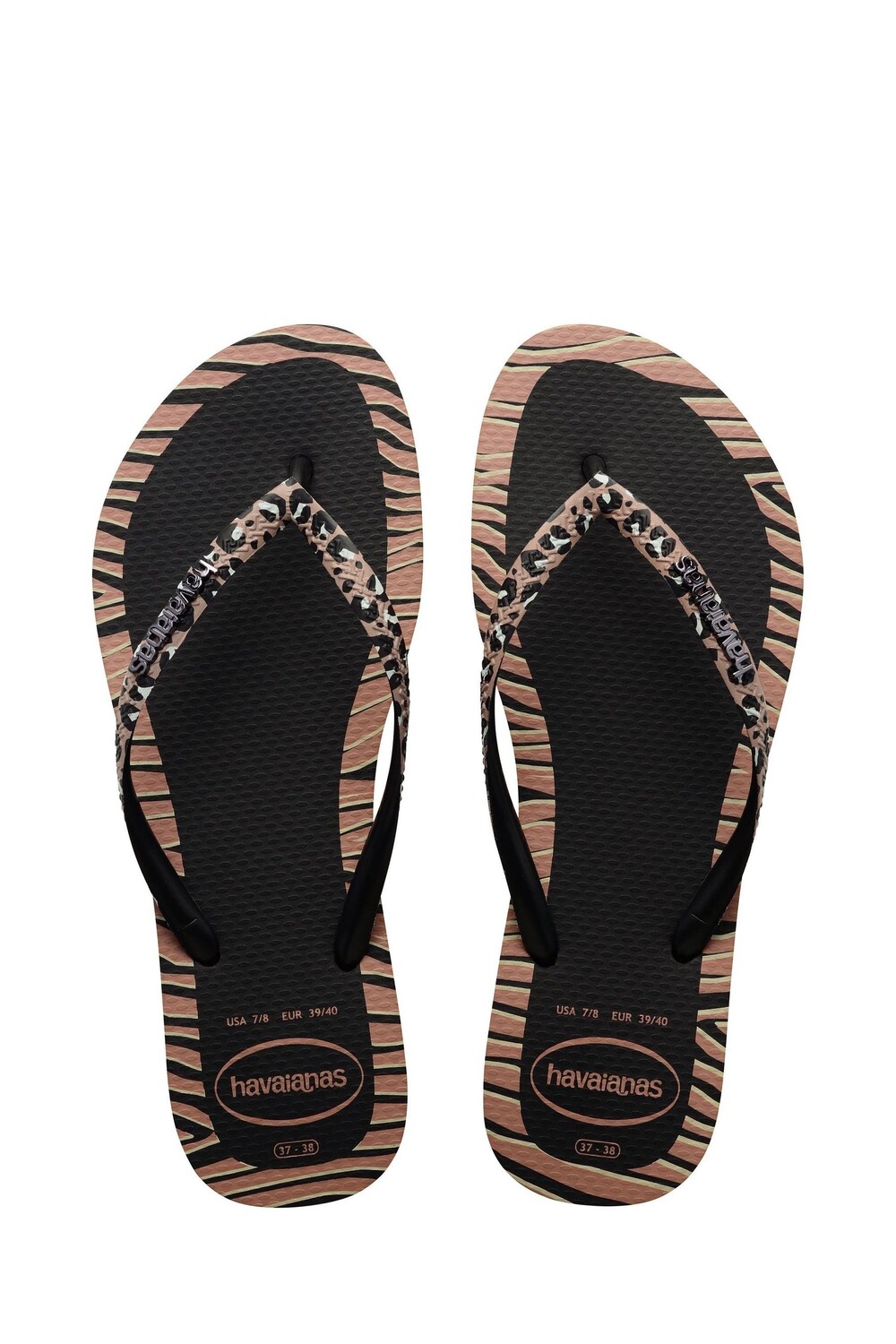 

Сандалии Slim's Fashion с анималистическим принтом Havaianas