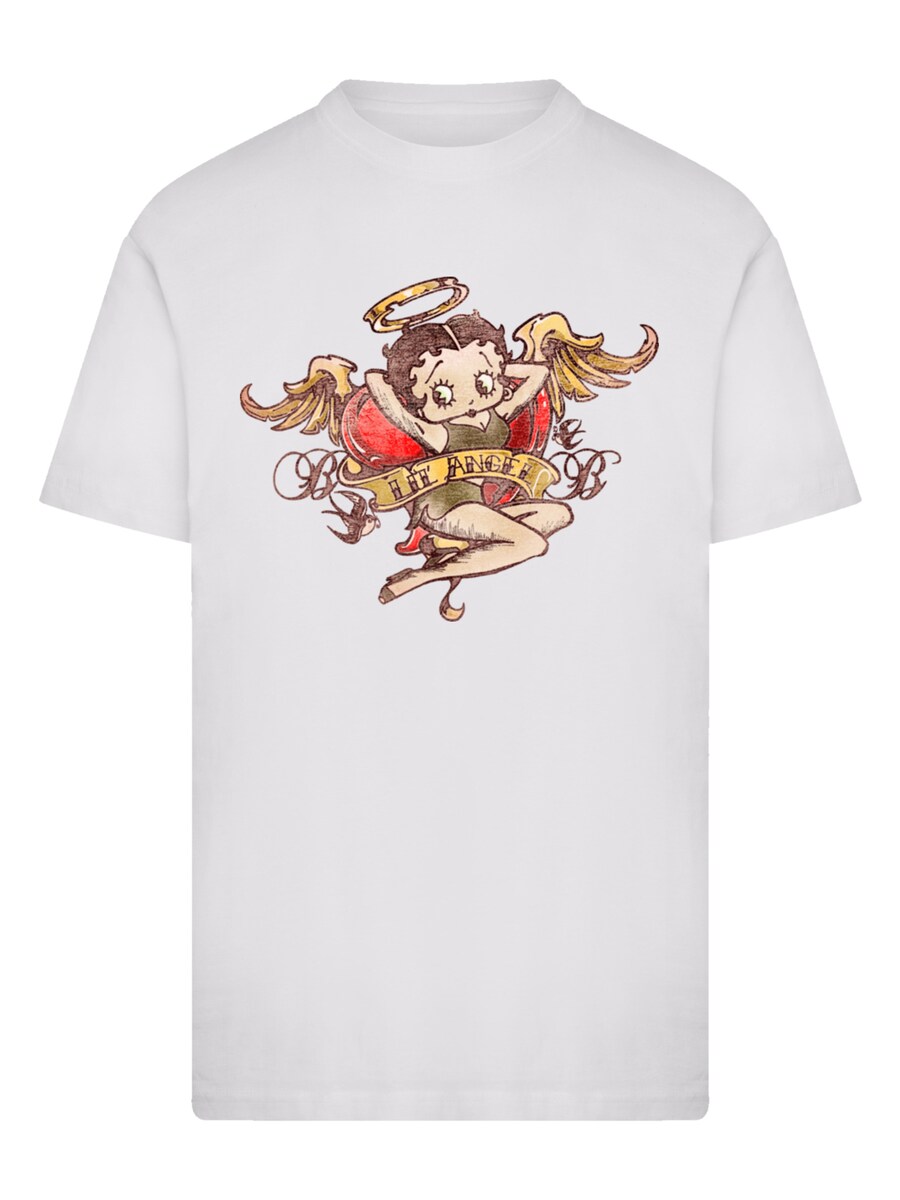 

Рубашка F4NT4STIC Betty Boop, красно-белый