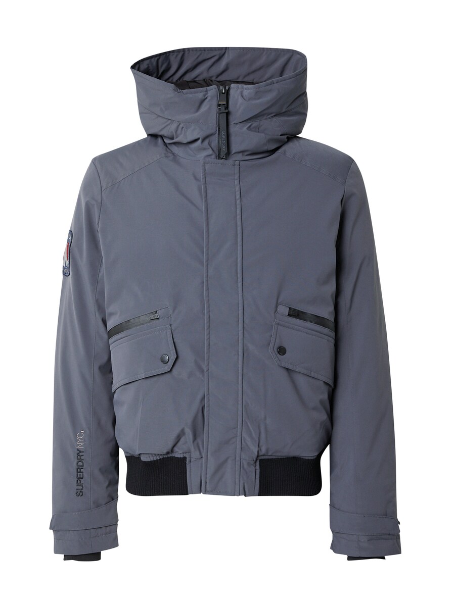 

Межсезонная куртка Superdry, темно-серый