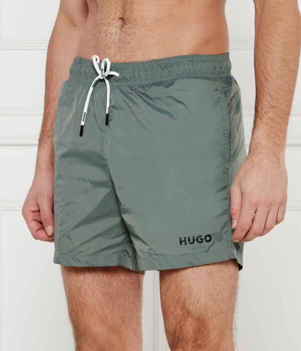 

Гаитянские шорты Regular fit Hugo Bodywear, зеленый