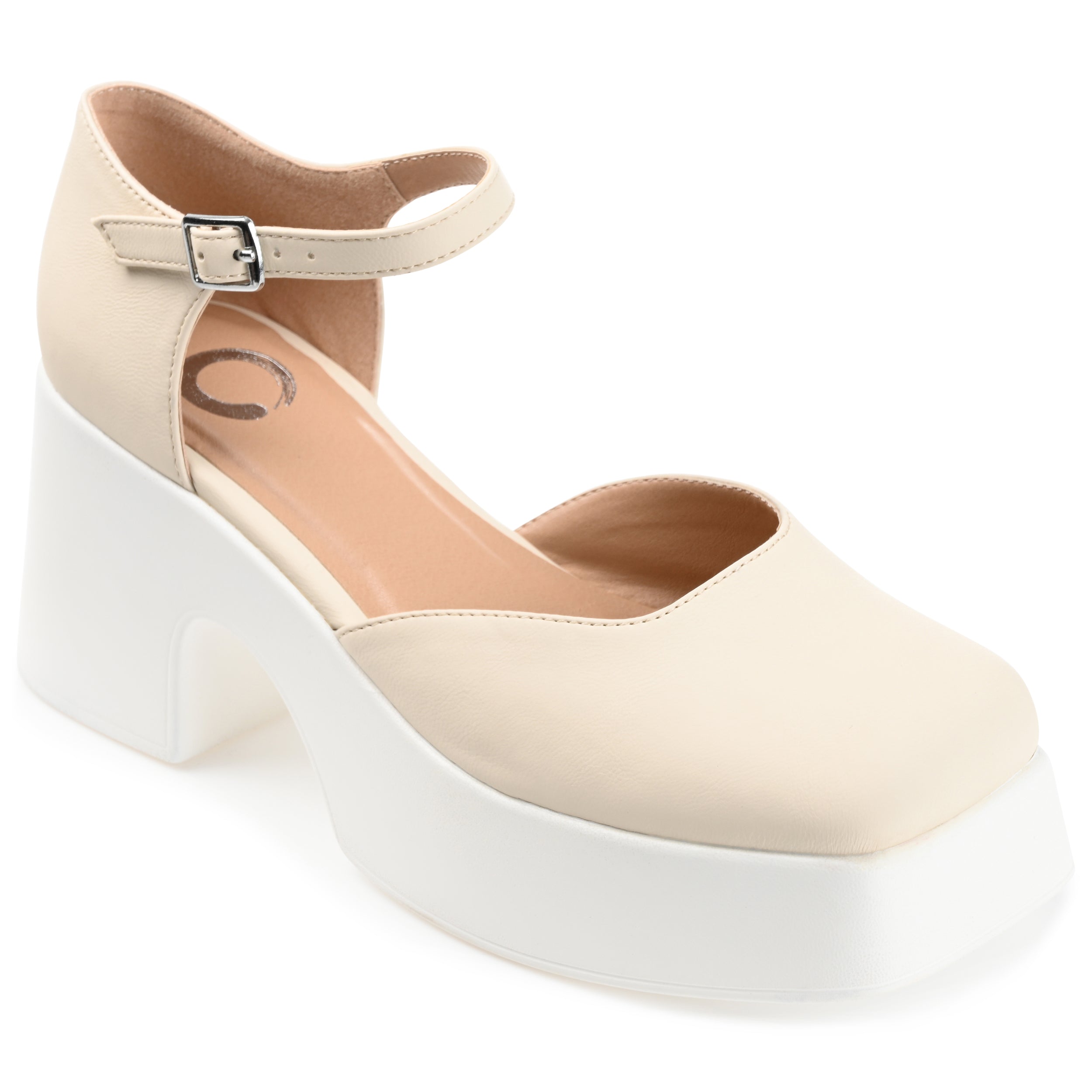 Туфли-лодочки Lizza Pump для женщин из коллекции Journee, цвет bone