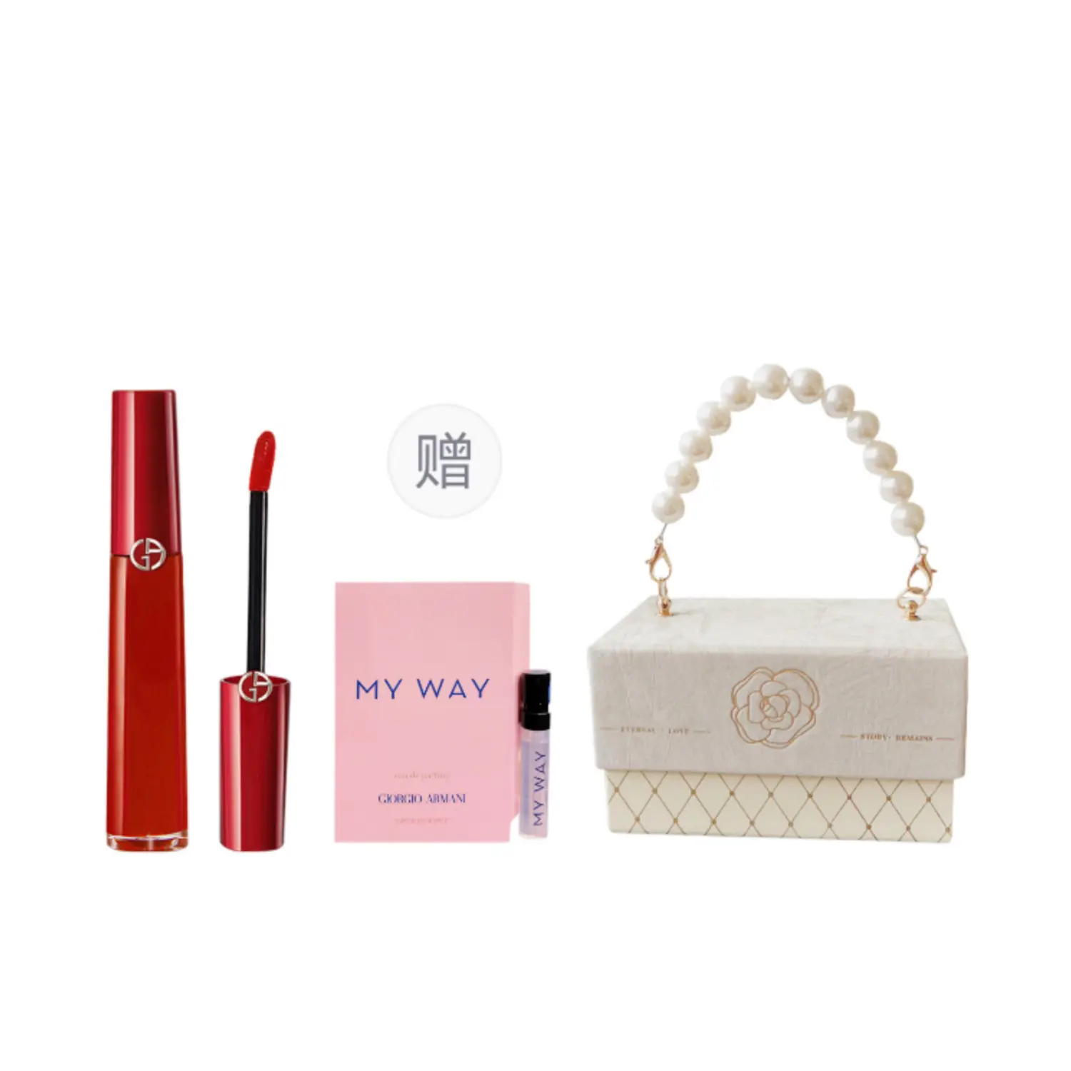 

GIORGIO ARMANI Помада-духи жемчужный набор макияжа chanel inspired долговременный тон