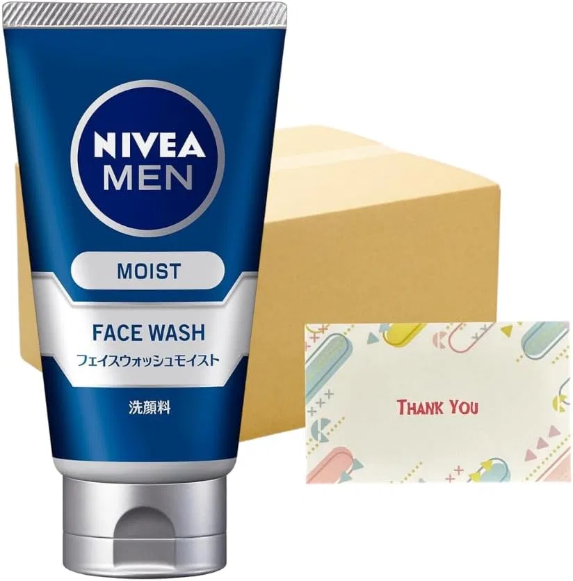 Набор для ухода за кожей: пенка для умывания Kao Nivea Men Moist 100 г, 24 шт