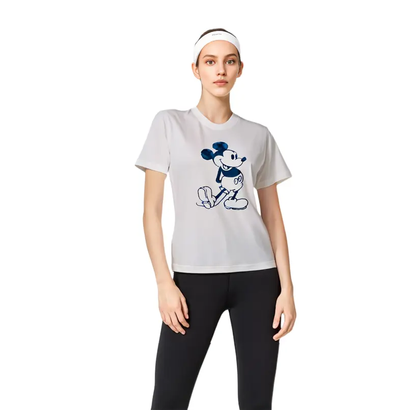Футболка Disney X унисекс белая Uniqlo, белый — фото 3