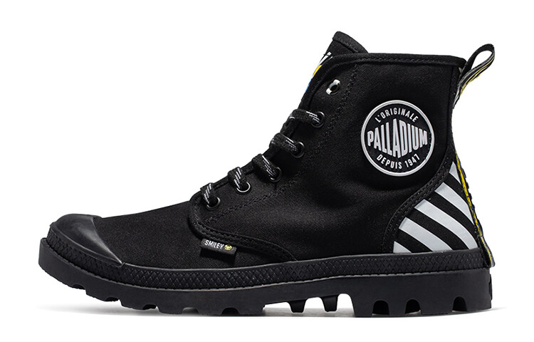 

Pampa Canvas Shoes Unisex High-top Black Palladium