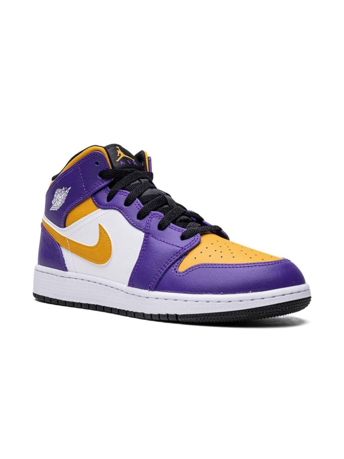 

Jordan кроссовки Air Jordan 1 Mid Lakers, фиолетовый