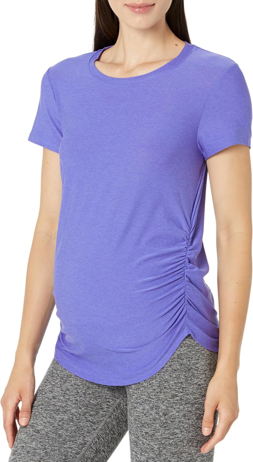 

Футболка Beyond Yoga Made to fit all through pregnancy and beyond, цвет Ultra Violet Heather