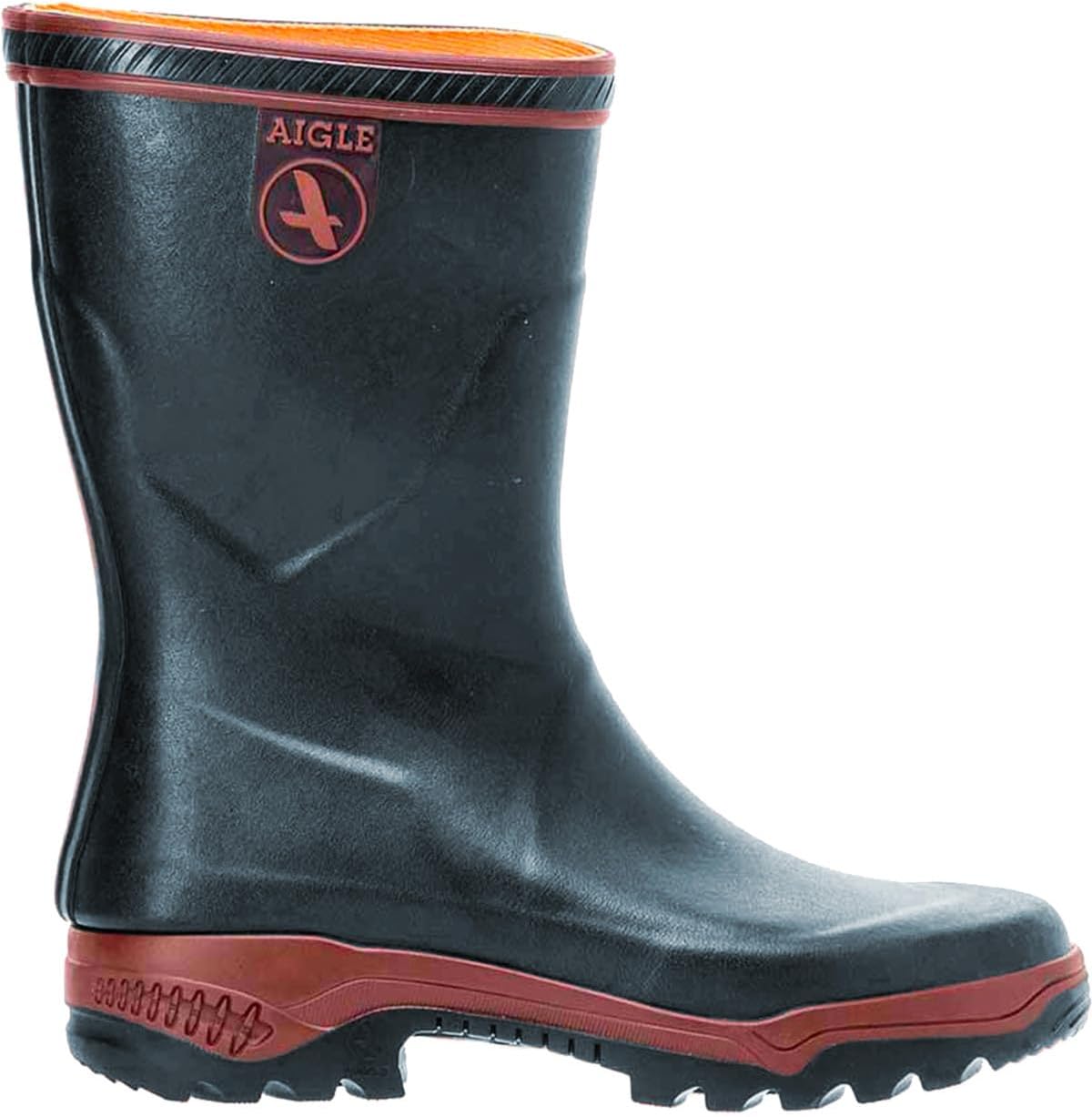 

Мужские резиновые сапоги Aigle Wellington, дождевые, размер 3.5 UK, зеленый/бронзовый