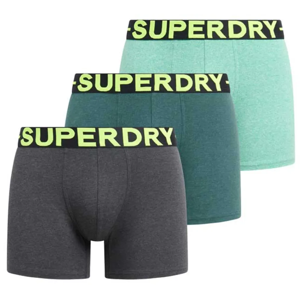 

Боксеры 3 шт Superdry M3110452C, зеленый