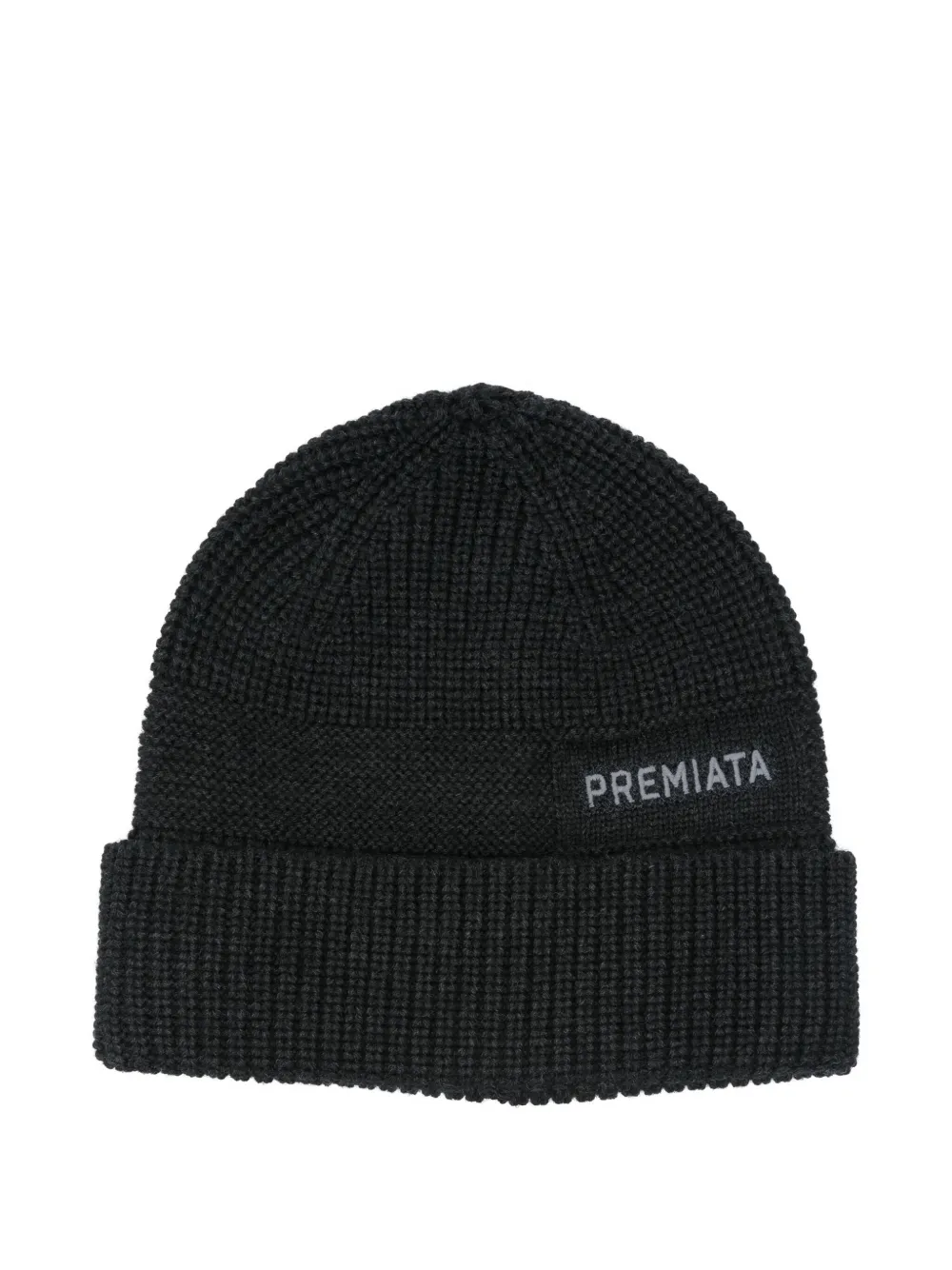 

Шапка ребристой вязки PREMIATA, серый