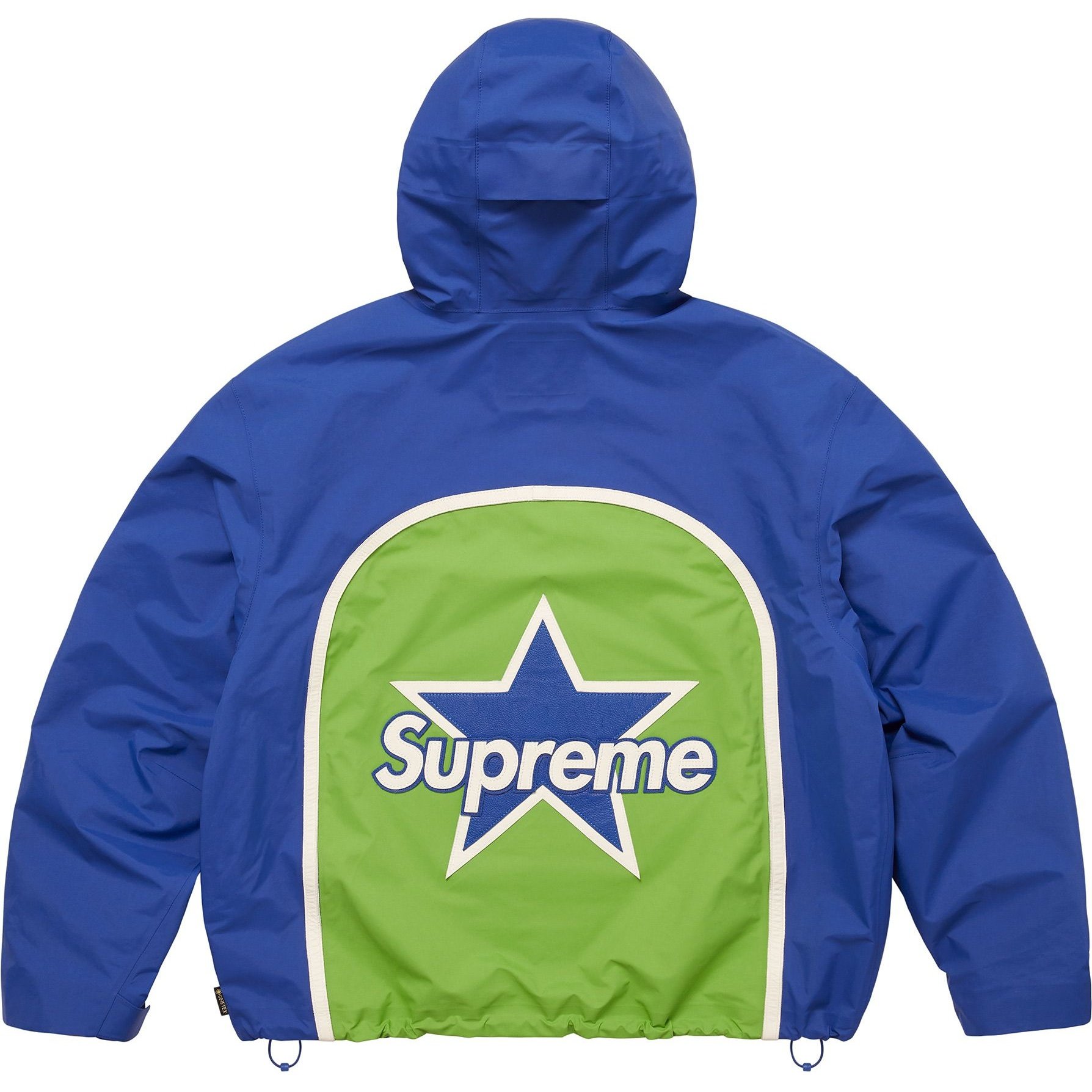 Supreme Вансон Лидерс ФВ25 Гортекс куртка-оболочка унисекс, Royal Blue/Royal — фото 4