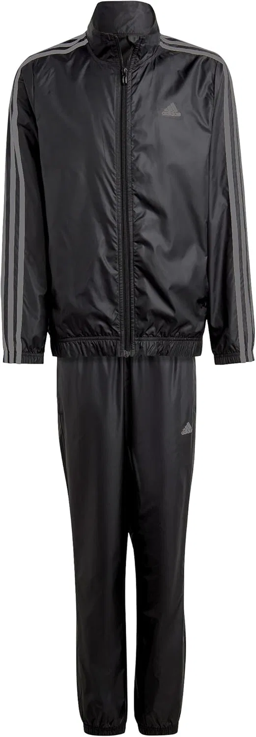 Детский спортивный костюм adidas, черный/Mgh Solid Grey