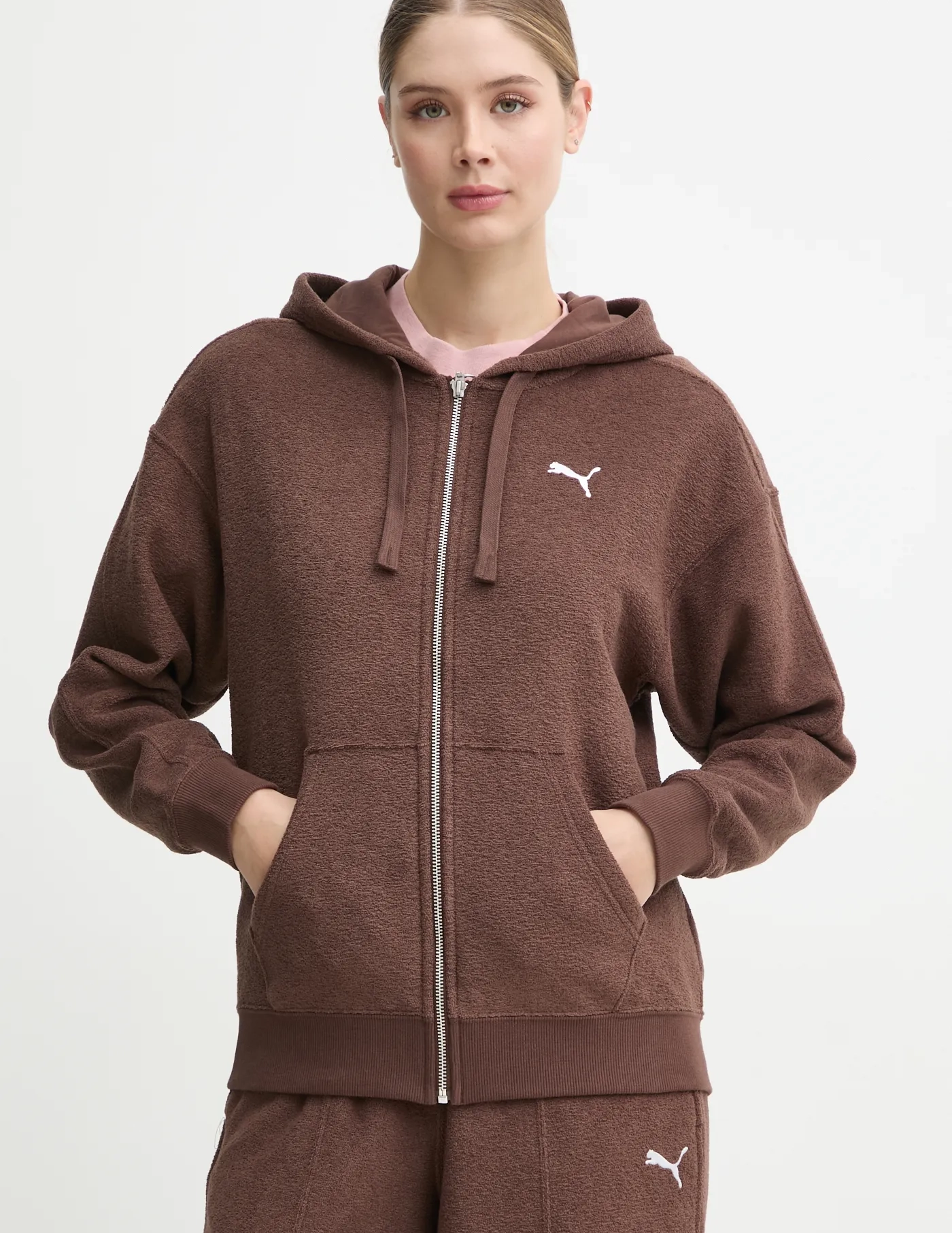 

Толстовка Puma, коричневый