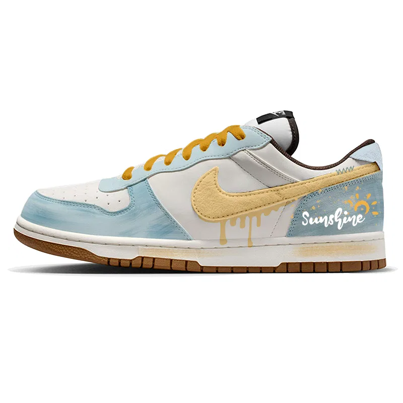 Скейтбординг кеды Nike Big Light Blue
