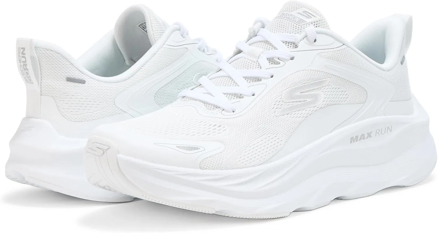 Мужские кроссовки Skechers Max Run Pacewave, White Opulent Garden — фото 3