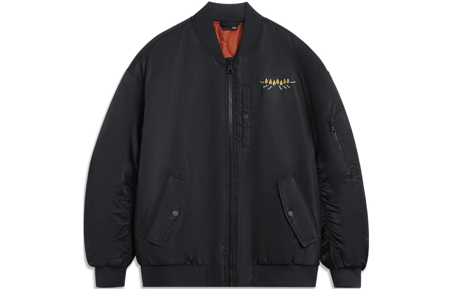 

Куртка мужская черная Lining, черный