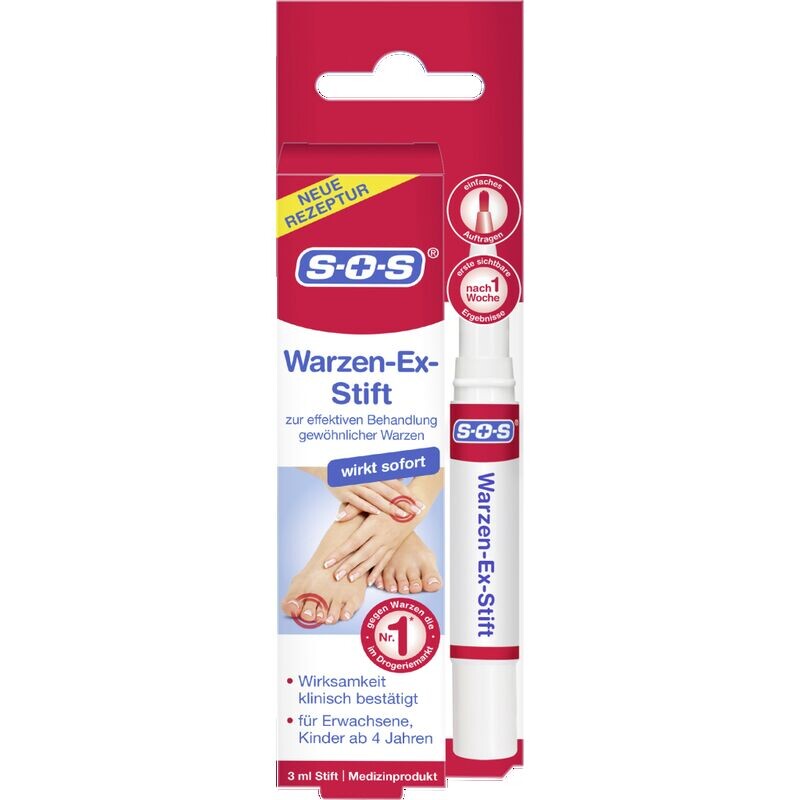 

Бородавки бывшая ручка SOS, 3 ml