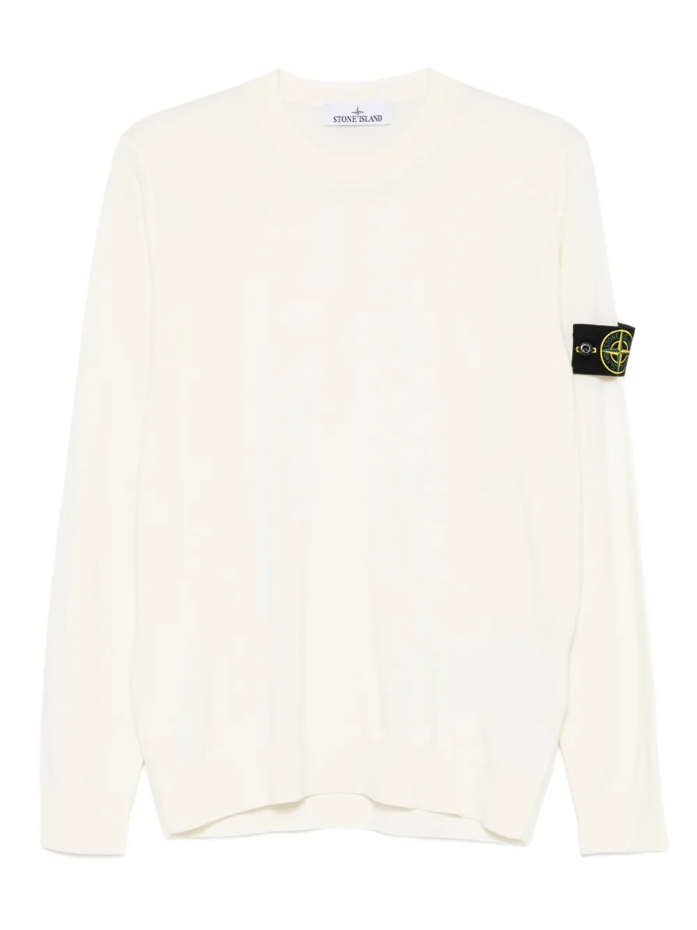 

5100071 шерстяной свитер с накладными карманами Stone Island, нейтральный