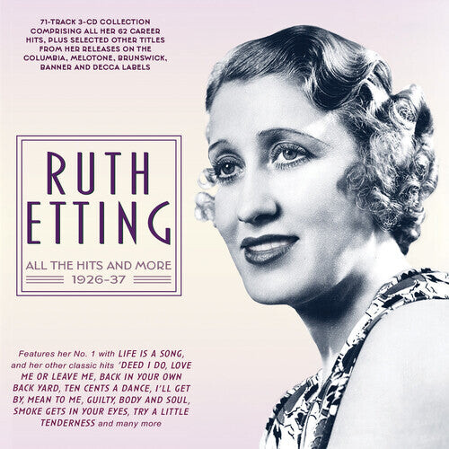 

CD диск Etting, Ruth: All The Hits And More 1926-37
