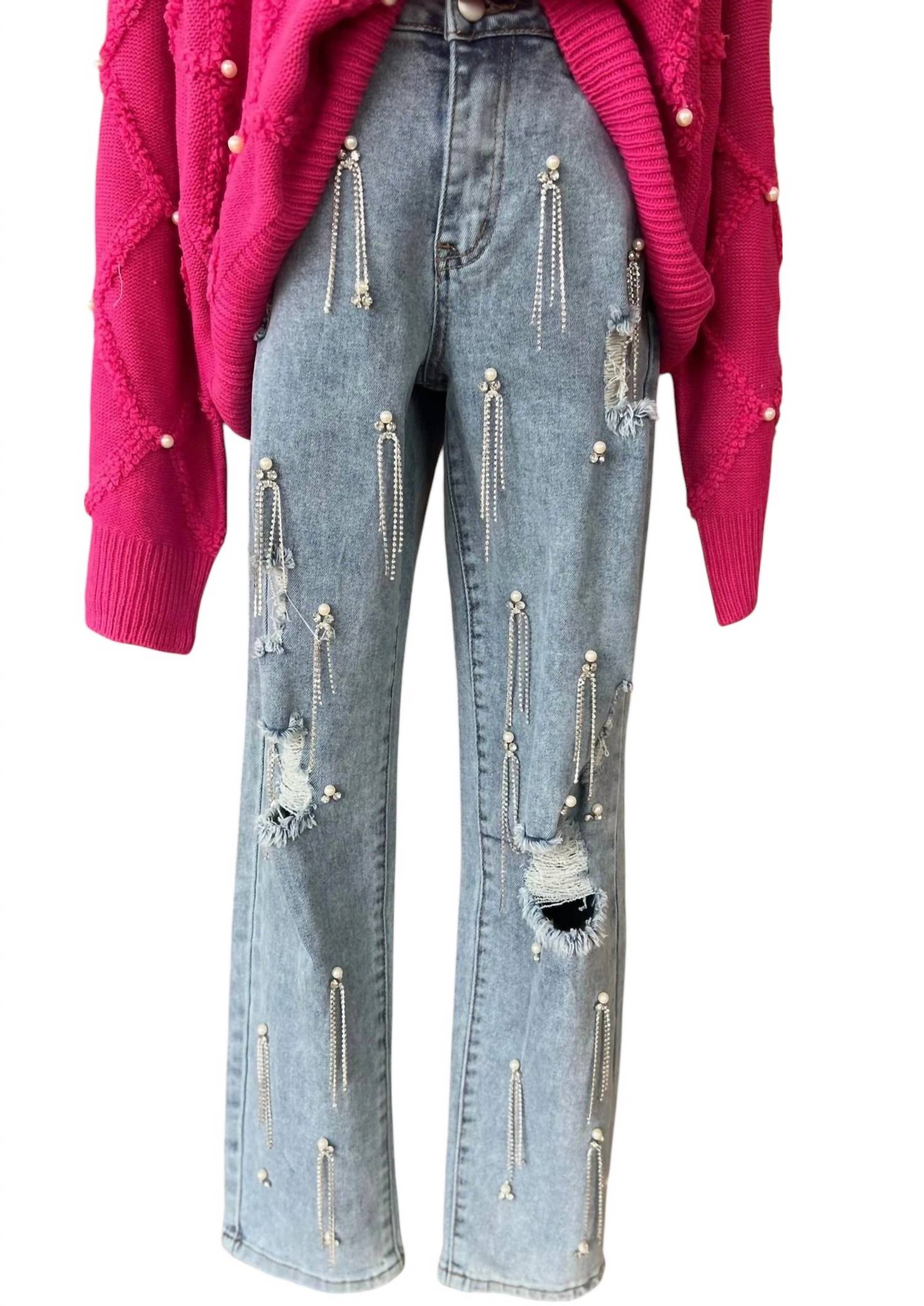 

Женские джинсы Vip Floor Seats в светлой стирке Blue B, Light Wash