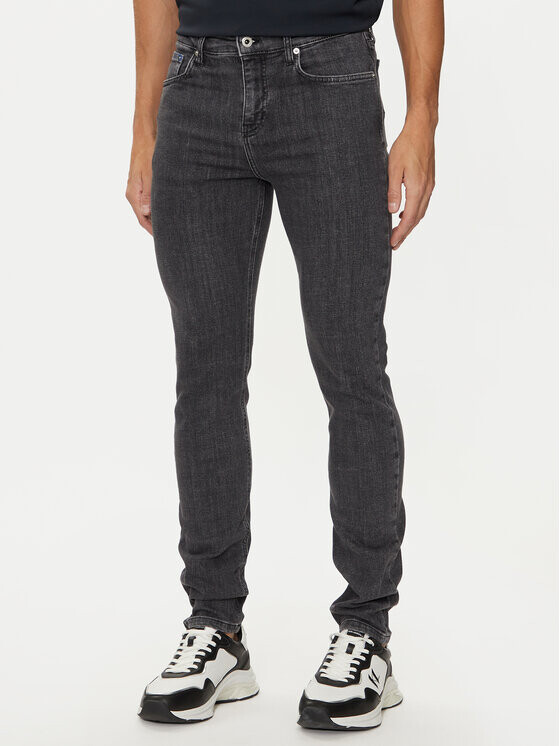 

Джинсы узкого кроя Karl Lagerfeld Jeans, серый