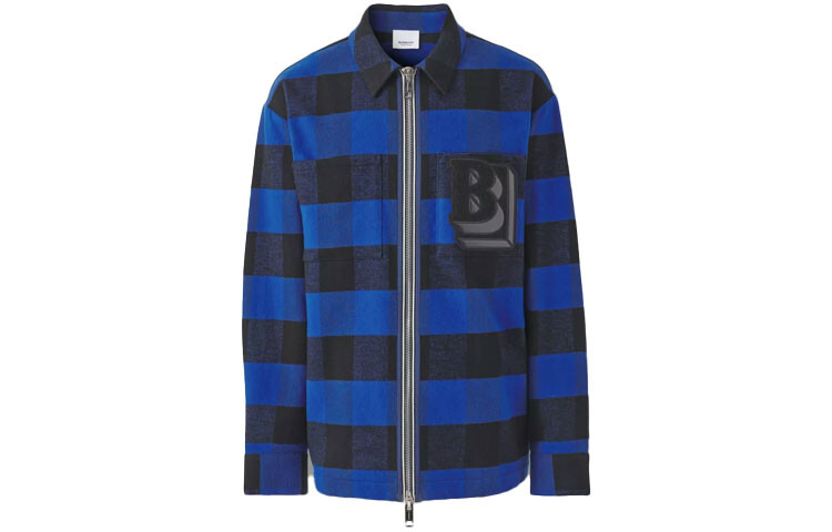 

Рубашка мужская Ocean Blue Burberry, синий
