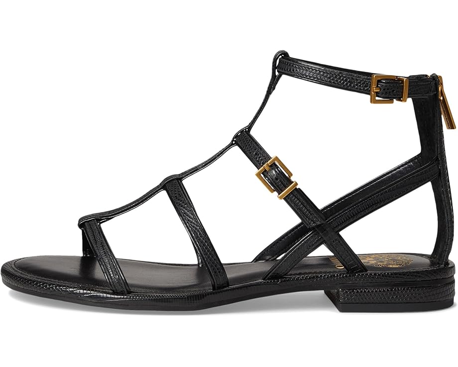 Сандалии Vince Camuto Luane Gladiator Flat Sandals, черный — фото 4
