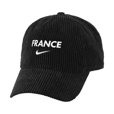 

Бейсболка Nike FFF Soccer Corduroy Cap, черный