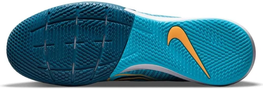 Футбольные кроссовки Nike Unisex Mercurial Superfly 8 Academy IcFootball, Chlorine Blue Laser Orange Marina — фото 2