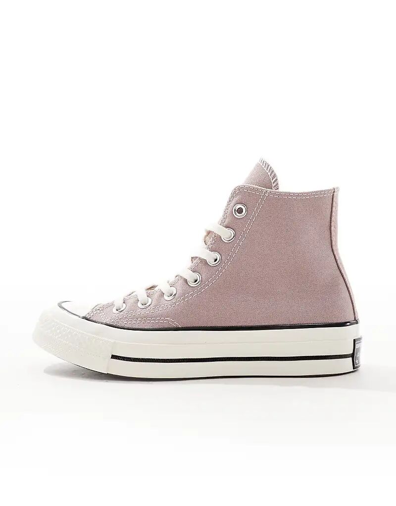 Кроссовки Chuck 70 Hi серо-коричневого цвета Converse — фото 2