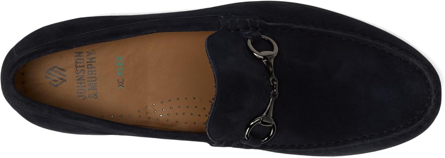 Мужские туфли Johnston Murphy Harrison Bit Slip On Johnston & Murphy, темно-синий — фото 2