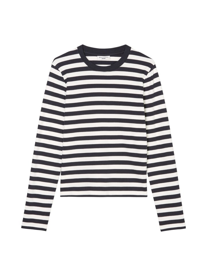 

Футболка Marc O'Polo DENIM Ringel-Longsleeve regular, темно-синий