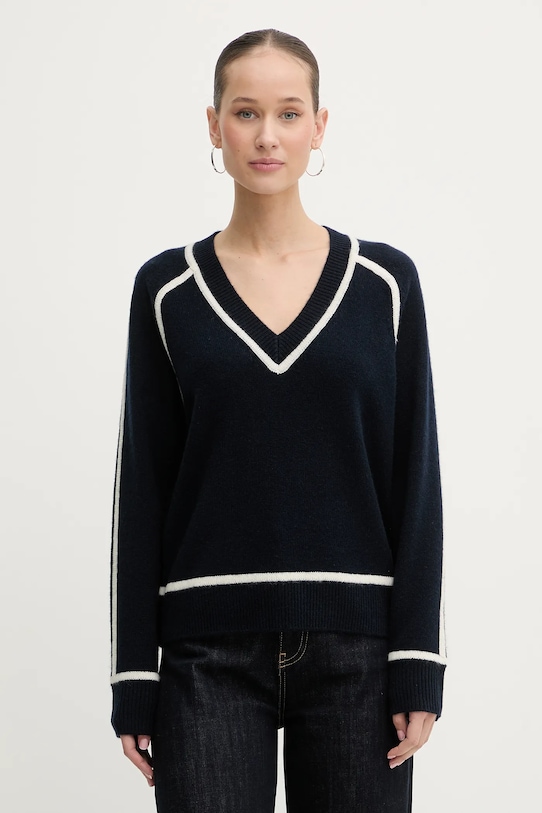 

Кашемировый свитер From Future, темно-синий