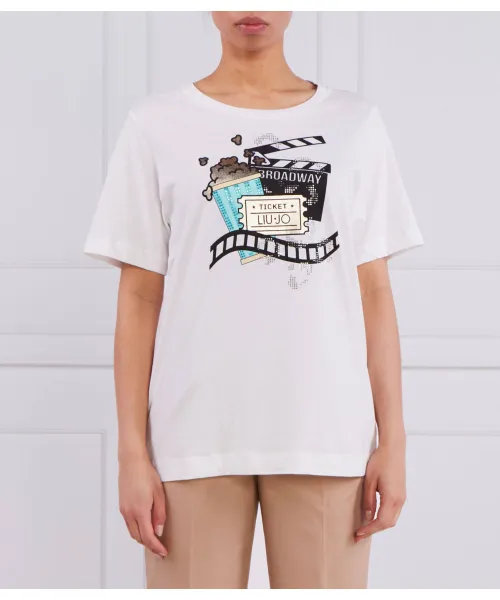 

Футболка Regular fit Liu Jo Sport, белый