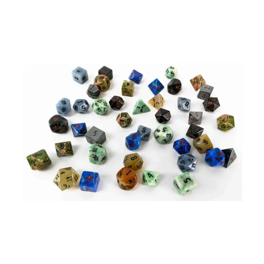 

Коллекция каменных мини-игрушек, Dice & Supplies (Unidentifiable Publisher)