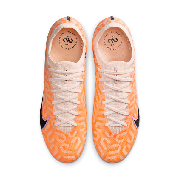 Кроссовки mercurial vapor 15 elite 'united pack - guava ice black' Nike, оранжевый — фото 3