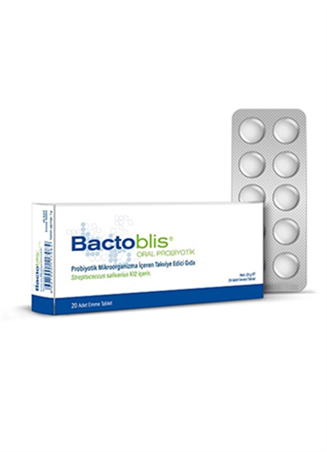 

Bactoblis Oral Probiotic 30 Таблетка для всасывания ENAFARMA