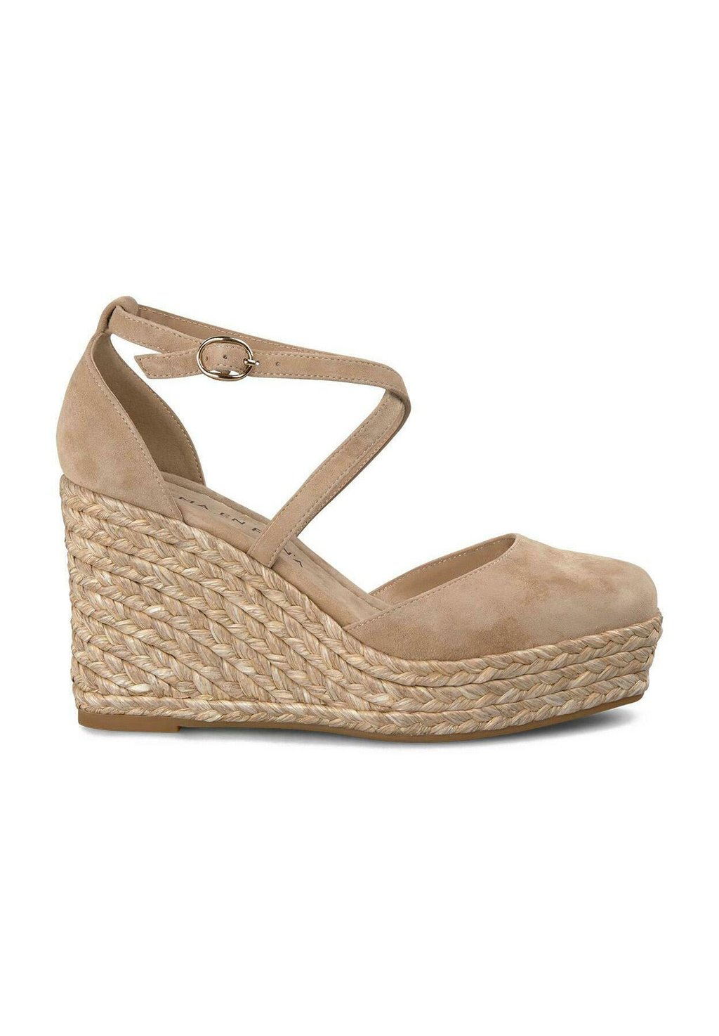 Туфли на платформе PUNTERA Y CIERRE CON HEBILLA - Wedges Alma en Pena, светло-коричневый — фото 2